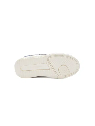 Palm Angels Palm Beach University Leather Sneakers In White