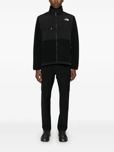 The North Face Retro Denali Logo-embroidered Shell And Recycled-fleece Jacket In Black