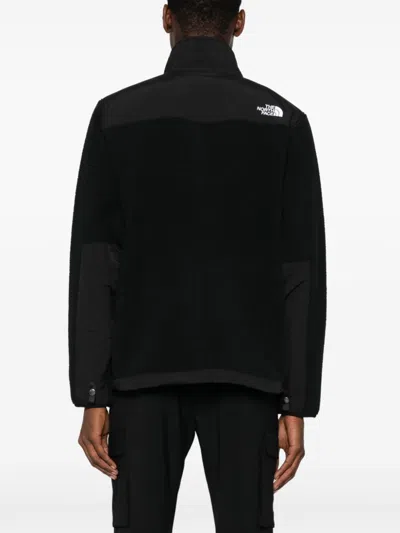 The North Face Retro Denali Logo-embroidered Shell And Recycled-fleece Jacket In Black