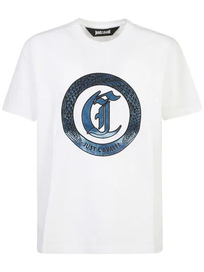 Just Cavalli T-shirt  Men Color White In White