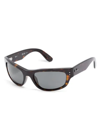 Ray Ban Mega Bolarama Sunglasses In Brown