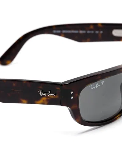 Ray Ban Mega Bolarama Sunglasses In Brown