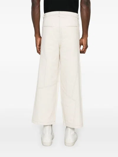 A-cold-wall* Format Wide-leg Trousers In Neutrals