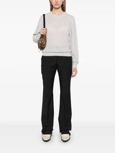 Isabel Marant Lusia Sweater In Grey