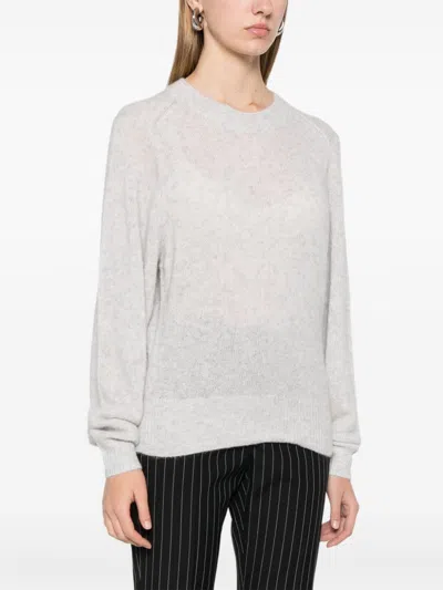 Isabel Marant Lusia Sweater In Grey