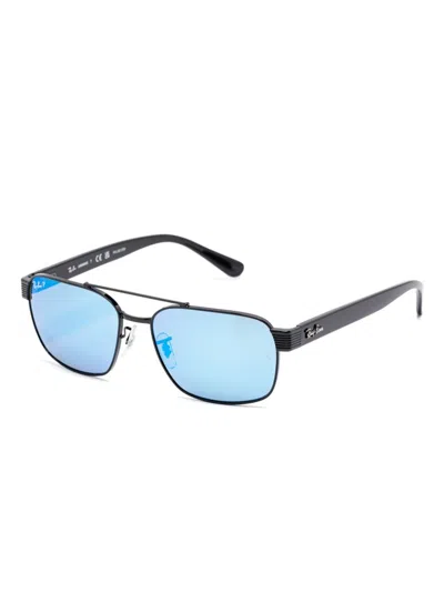 Ray Ban Chromance Sunglasses In Black