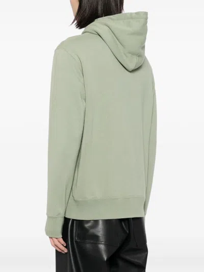 Undercover Slogan-printed Hoodie In Green