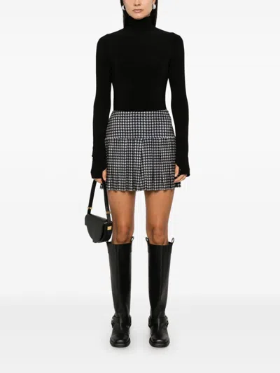 Norma Kamali High-neck Top In Black