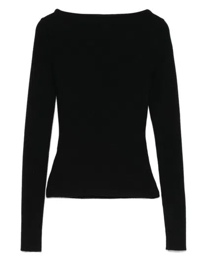 Giuseppe Di Morabito Jewel Chain Sweater In Black