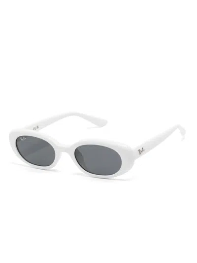 Ray Ban Rb4441d Sunglasses In White