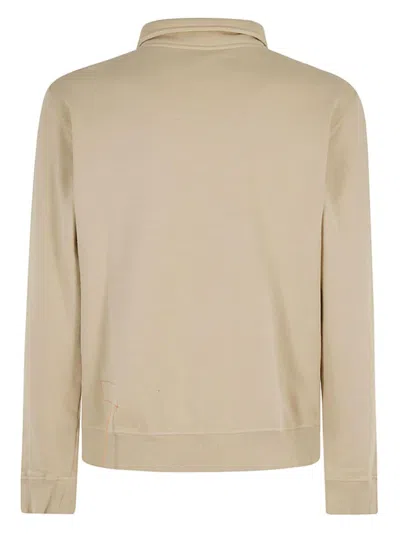 Fortela Felpa Mezza Zip In Neutrals