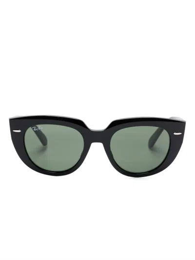 Shop Ray Ban Doreen Sunglasses In Black