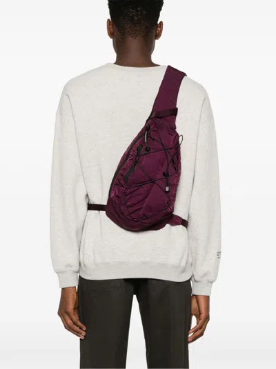 C.p. Company Nylon B Crossbody Rucksack Potent In Purple