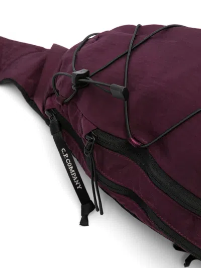 C.p. Company Nylon B Crossbody Rucksack Potent In Purple