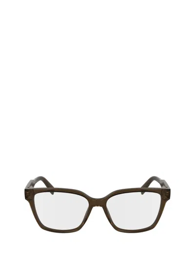 Shop Lacoste Eyeglasses In Brown