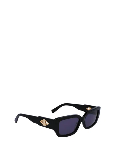 Shop Lacoste Sunglasses In Black