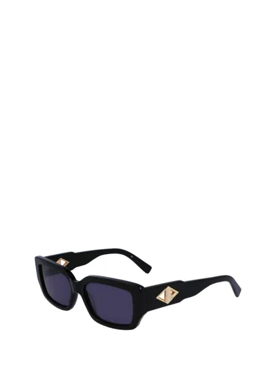 Shop Lacoste Sunglasses In Black