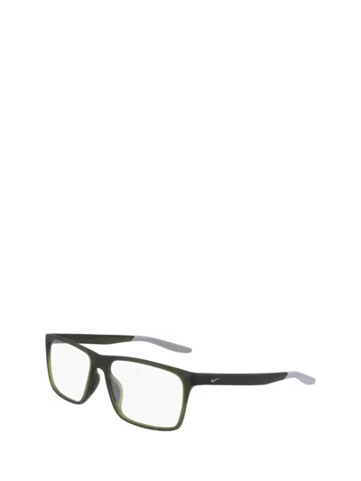 Shop Nike Eyeglasses In Matte Sequoia / Wolf Grey