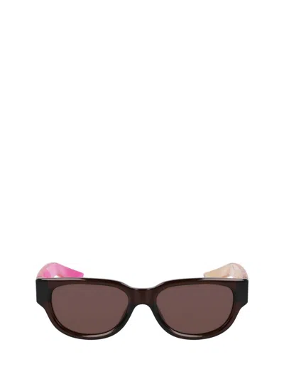 Shop Nike Sunglasses In Earth / Mauve