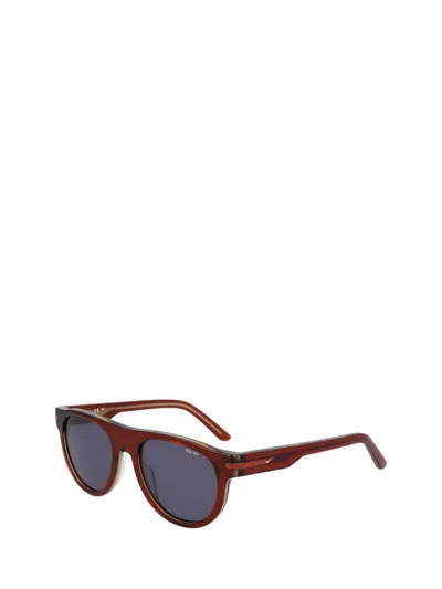 Shop Nike Sunglasses In Cedar / Grey