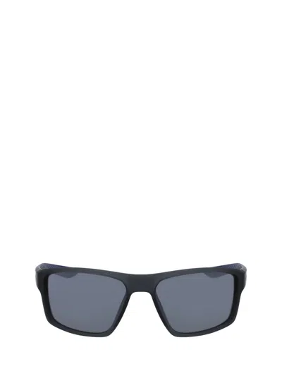 Shop Nike Sunglasses In Matte Dark Grey / Silver Flash