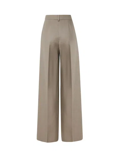 Shop Stella Mccartney Trousers In Light Moss