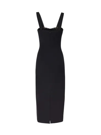 Shop Versace Jeans Couture Dresses In Black