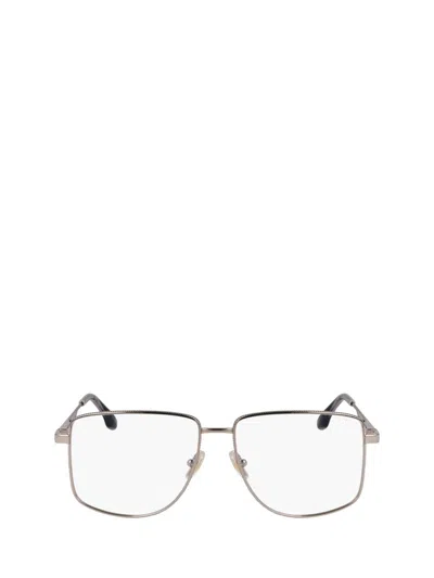 Shop Victoria Beckham Eyeglasses In Silver