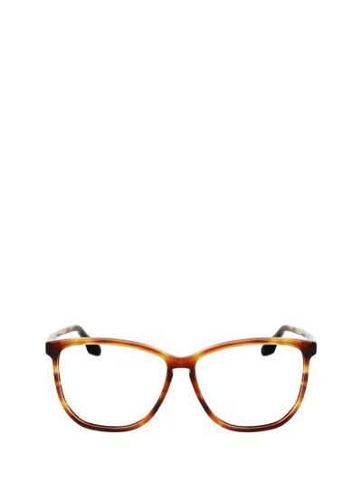 Shop Victoria Beckham Eyeglasses In Chocolate Smoke