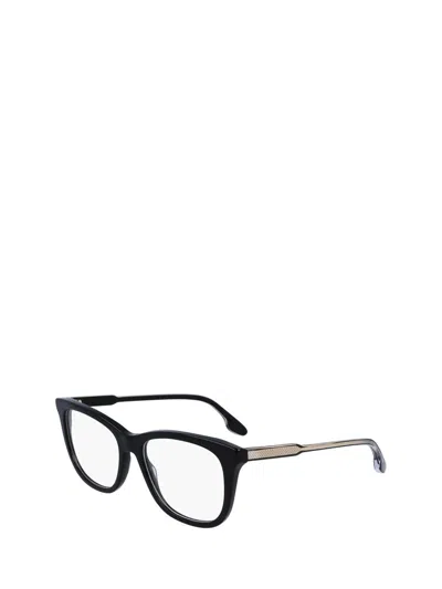 Shop Victoria Beckham Eyeglasses In Black