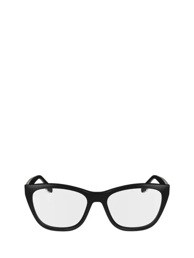 Shop Victoria Beckham Eyeglasses In Black