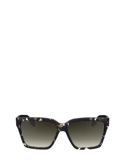 Shop Victoria Beckham Sunglasses In Black Havana