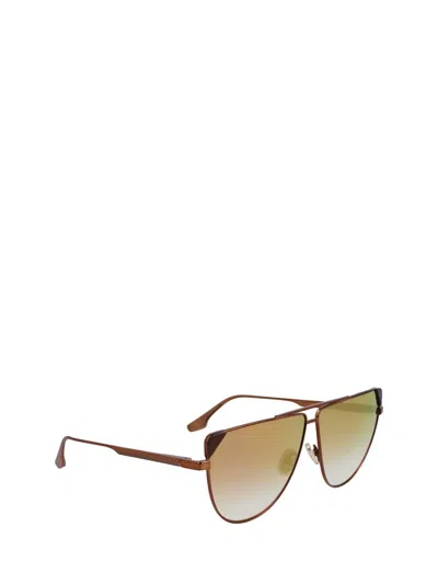 Shop Victoria Beckham Sunglasses In Brown