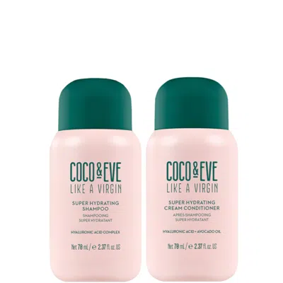 Coco & Eve Super Hydrating Shampoo And Conditioner Travel Bundle