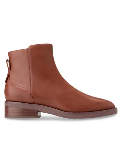 Cole Haan Women's Ramona Leather Ankle Booties In Cuoio