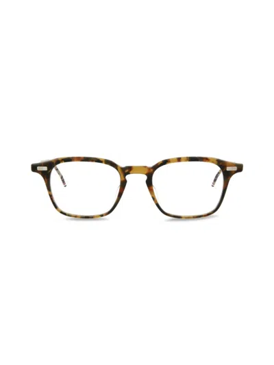 Thom Browne Square-frame Acetate Optical Frames In Tortoise