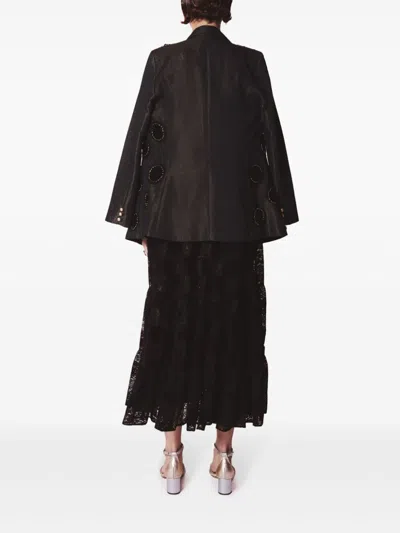 Lethicia Bronstein Oversized Maracatu Jacket In Black