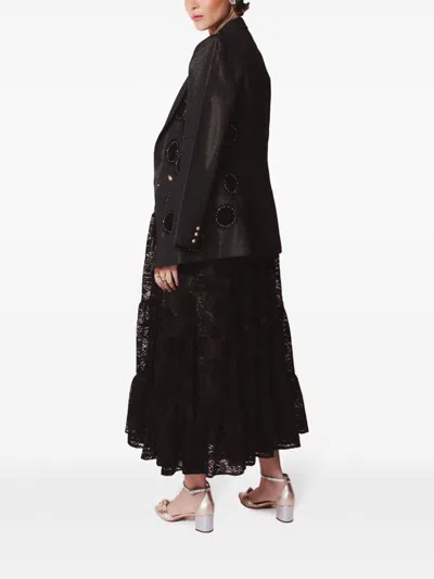 Lethicia Bronstein Oversized Maracatu Jacket In Black