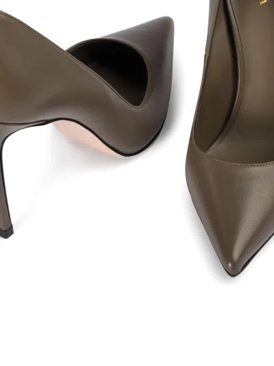 Le Silla Eva 100mm Pumps In Green