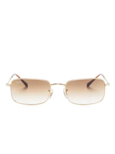 Ray Ban Rb3746 Sunglasses In Gold