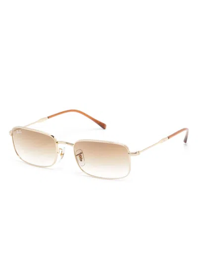 Ray Ban Rb3746 Sunglasses In Gold