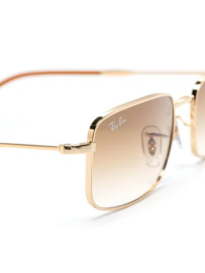 Ray Ban Rb3746 Sunglasses In Gold