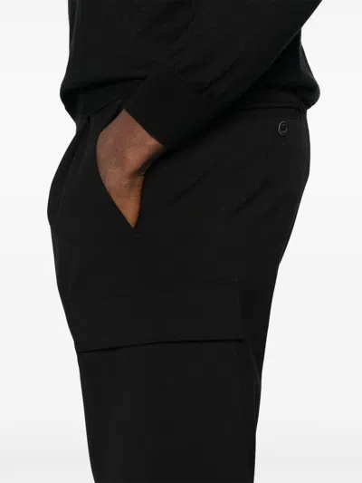Herno Laminar Trousers In Nylon Dive - Male Trousers Black Xxl In Black