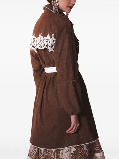 Shop Lethicia Bronstein Cariri Coat In Brown