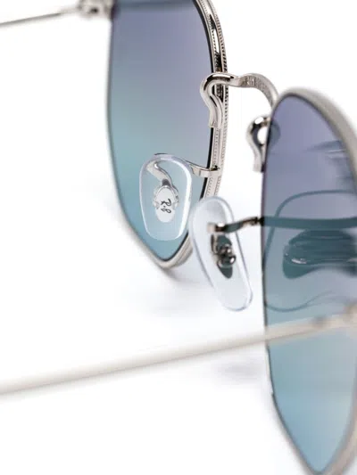 Ray Ban Hexagonal Sunglasses In Grey
