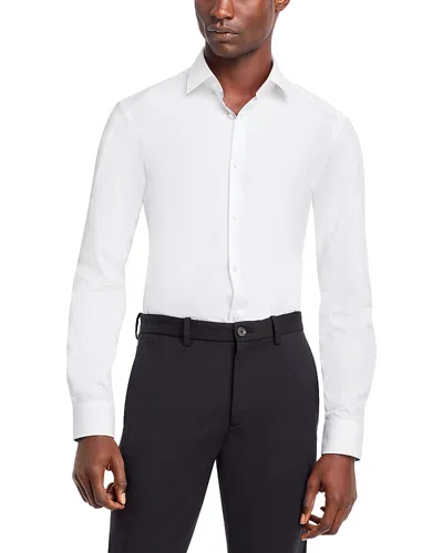 Hugo Boss Koey Slim Fit Dress Shirt In Open White