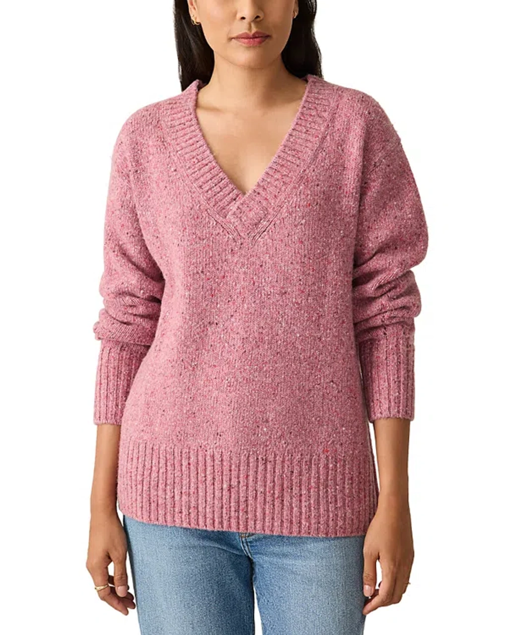 Faherty  Driftwood Donegal Sweater レディース Sweaters ベリー Shake Driftwood Donegal Sweater - Berry Shake | Faherty Brand