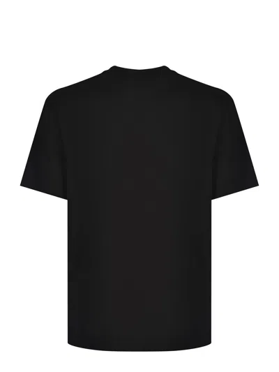 Shop Dsquared2 Gummy Logo Regular Fit T-shirt In Black