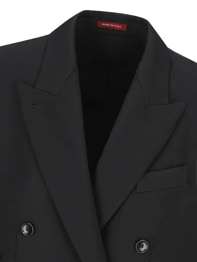 Gucci Sleeveless Coat In Black