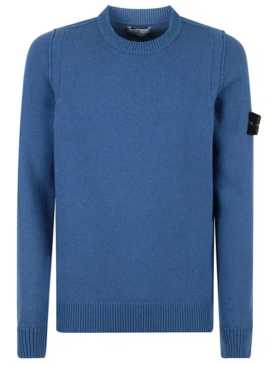 Stone Island Sweater  Men Color Blue In Blu